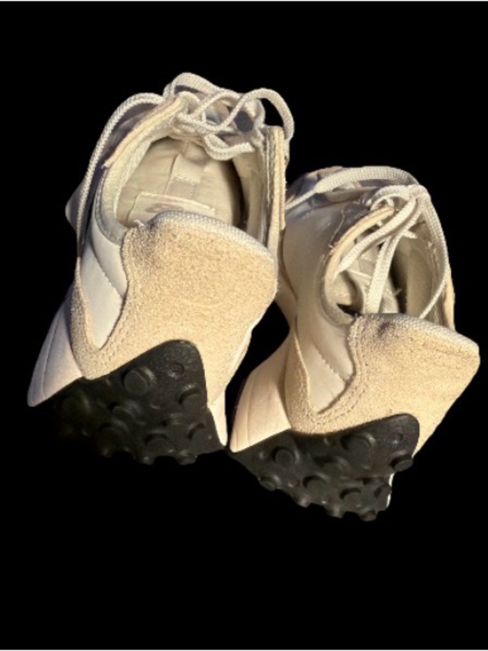 New Balance Beige & White Women's Retro Runner Sneakers - Picture 7 of 14